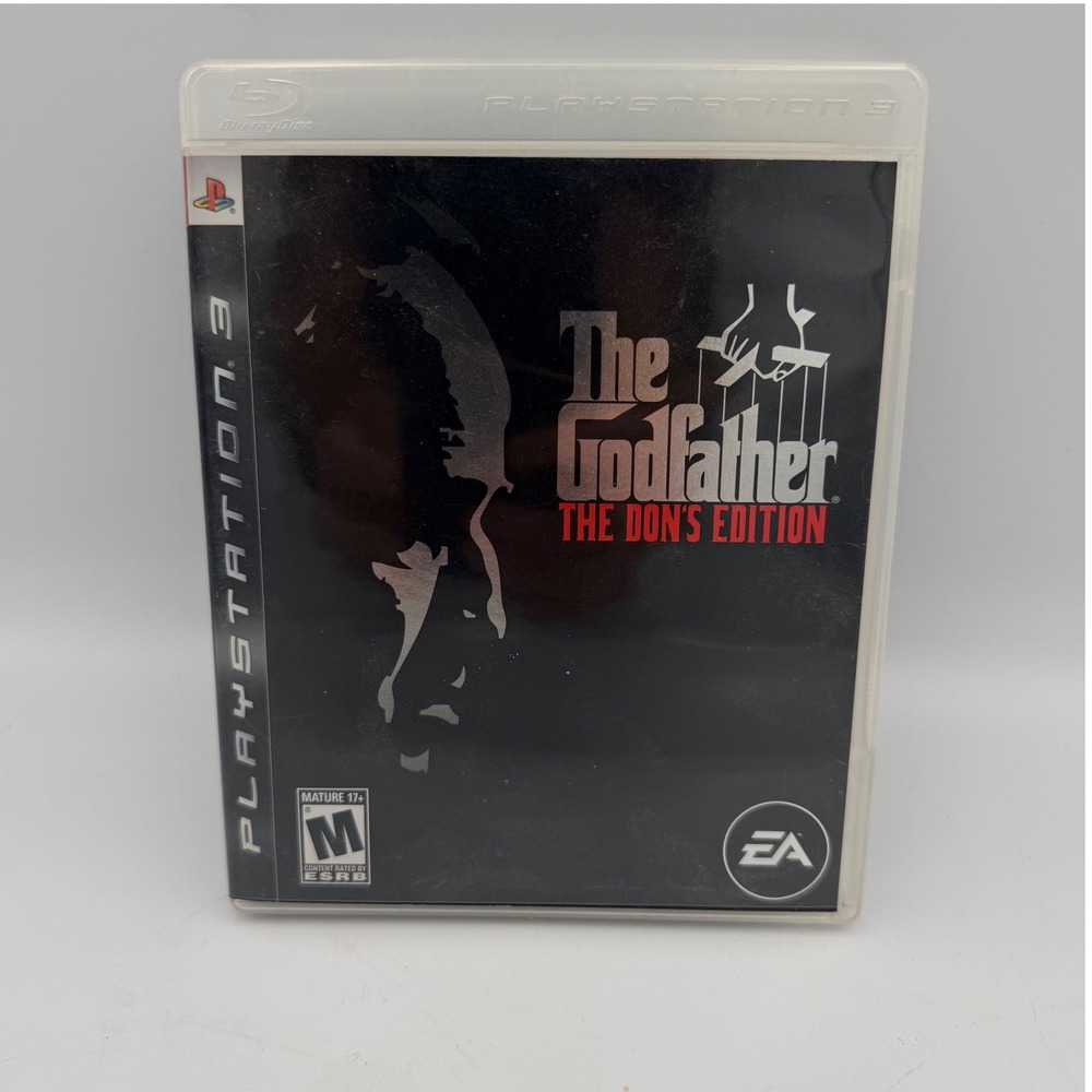 The Godfather The Don's Edition Sony PlayStation 3 PS3 2007 CIB BLUS-30023 EA